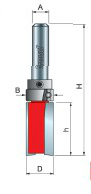 EOASAW - Freud Top Bearing Flush Trim Bits