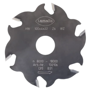Lamello 6 Tooth Grooving Cutter D100x4mm