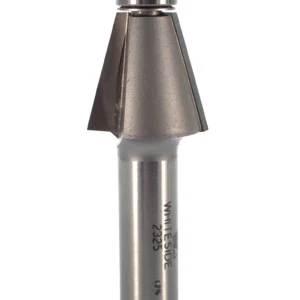 Whiteside Machine 15 deg, 1-1/8LD, 1/2"  Shank Edge Bevel Router Bit - 12-Sided Boxes