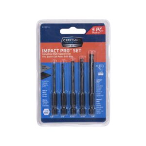 Century 5-Piece Impact Drill Bit Set