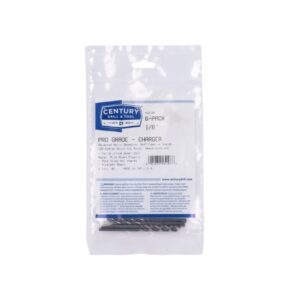 Century 1/8 in, 2 3/4 in OAL, 135 Deg Charger Drill Bits - 6 Pro Pack