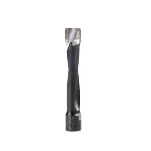 Amana Tool Carbide-Tipped 2 Flute RH Rotation Bit for Festool® Domino® Joiner, 14mm Dia x 70mm x 90mm Long