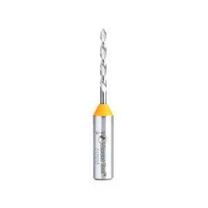 Amana Tool Solid Carbide Through-Hole Dowel Drill Boring Bit L/H 3mm Dia x 70mm Long x 10mm Shank
