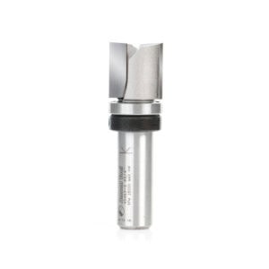 Amana Tool Carbide-Tipped Flush Trim Plunge Template 3/4 Dia x 3/4 Inch x 1/2 Shank with Upper BB