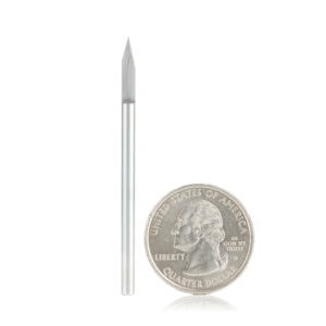 Amana Tool Solid Carbide 30 Degree Engraving 0.005 Tip Width x 1/8 Inch Shank Signmaking