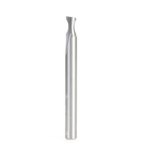 Amana Tool Solid Carbide 'O' Flute Plastic Edge Rounding 1/4 Dia x 1/4 Radius x 3/8 x 1/4 Inch Shank