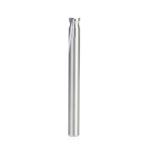 Amana Tool Solid Carbide Double 'O' Flute Plastic Edge Rounding 1/4 Dia x 1/8 Radius x 3/8 x 1/4 Inch Shank