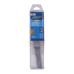 Century 41/64 in, 1/2 in Shank Black Oxide S&D Drill Bit