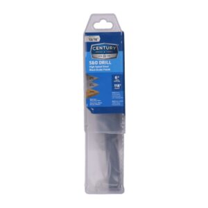 Century 13/16 in, 1/2 in Shank Black Oxide S&D Drill Bit