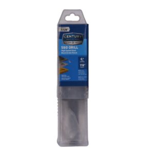 Century 1 1/8 in, 1/2 in Shank Black Oxide S&D Drill Bit