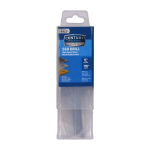 Century 1 1/2 in, 1/2 in Shank Black Oxide S&D Drill Bit