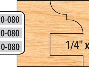 Freeborn (6-Piece Cutter Sets) Cope and Pattern Cutter Sets - 1-1/4"  Bore (Pro-Line), 3-Wing, 4"  Dia