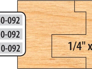 Freeborn (6-Piece Cutter Sets) Cope and Pattern Cutter Sets - 1-1/4"  Bore (Pro-Line), 3-Wing, 4"  Dia