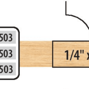Freeborn Center  Groover 2-Piece Set - 3/4"  Bore (Mini-Pro)