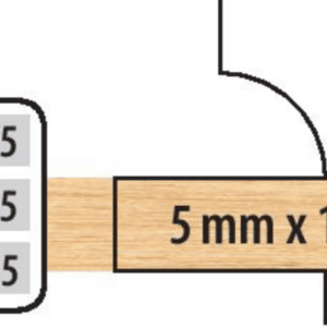 Freeborn Center  Groover 2-Piece Set - 1-1/4"  Bore (Pro-Line)