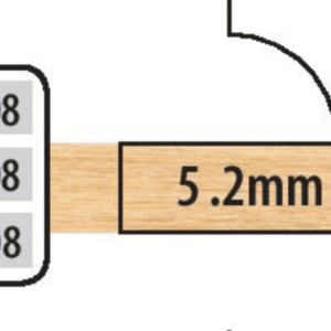 Freeborn Center  Groover 2-Piece Set - 1-1/4"  Bore (Pro-Line)