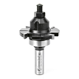 Amana Tool E-Z Dial™ Slot Cutter 4 Wing x 2-1/8 Dia x 1/4-1/2 x 1/2 Inch Shank