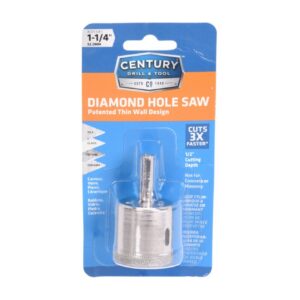 Century 1 1/4 in Diamond Hole Saw