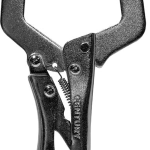 Century 6 in Fixed Jaw Locking C-Clamp - Swivel Pads