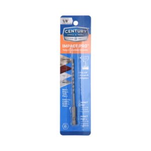 Century 1/8 in x 1 1/2 in CL x 3 3/4 in OAL 1/4 in Hex Impact Pro™ Masonry Drill Bit