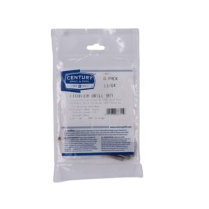 Century 11/64 in, 3 1/4 in OAL, 135 deg Titanium Drill Bits - 6 Pro Pack