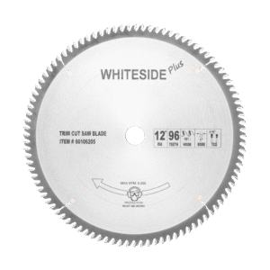 Whiteside Plus 12" 96-T Trim Cut Blade: TCG