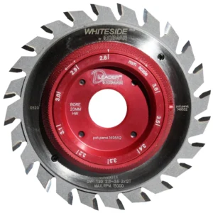 Whiteside Machine 120mm Dia Adjustable Scoring Set