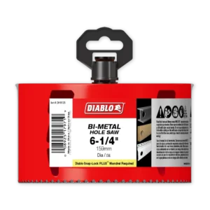 Diablo 6-1/4" x 2-3/8" High Performance Hole Saw