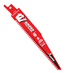 Diablo 6" 8 TPI AMPED™ Steel Demon™ Carbide Teeth Reciprocating Saw Blade for Fire & Rescue (10-Pack)