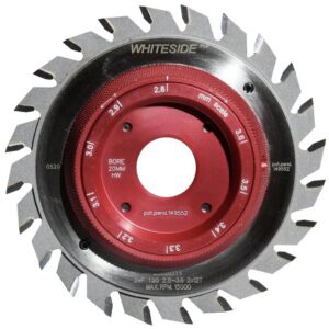 Whiteside Machine 120mm Dia Adjustable Scoring Set