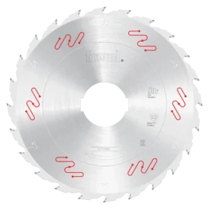 Freud® 12" x 24T Carbide-Tipped Blade to Cut Solid Wood: LU1D Series