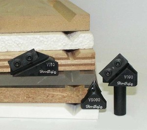 Her Saf V Groove Router Bits Edge of Arlington Saw Tool Inc