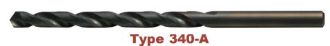 Viking Drill & Tool HSS Black Oxide 118° Split Point NAS 907A Jobber Length Type 340-A: Wire - 12 Pack